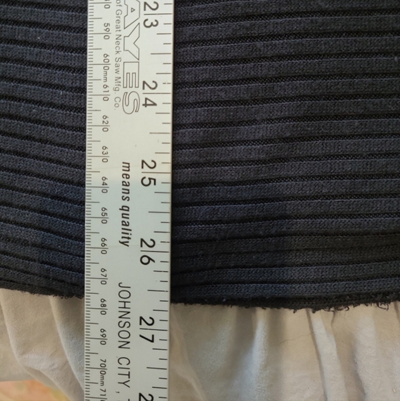 Free People We the Free Love Women's SZ M black ribbed mock neck open back top‎ - Picture 9 of 10